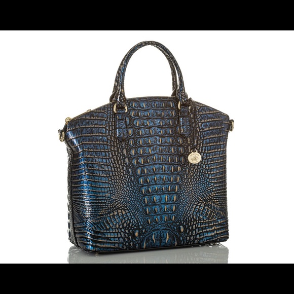 NWT Brahmin Lazuli Large duxbury leather satchel - Picture 2 of 8